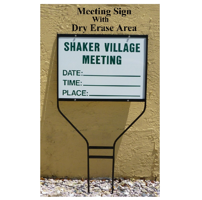 HOA & Condo Meeting Signs in Florida | First Sign