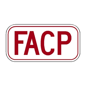 FACP - Sign to identify Fire Alarm Control Panel