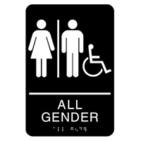 All Gender ADA Accessible Restroom_Black_9x6