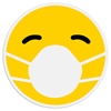 Facemask Emoji Coronavirus Decal / Sticker facemask, emoji, corona virus decals, covid-19, virus, world tour, sticker, 2020
