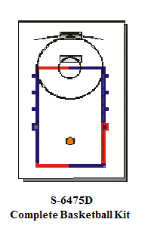 Complete Basketball Stencil Kit