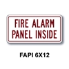 Fire Alarm Panel Inside 6"x12"