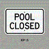 Pool Closed 12"x12" KP-5
