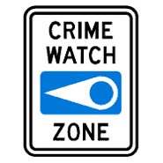Crime Watch Zone 18"x24" NW-8 18"
