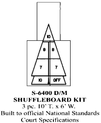 Shuffleboard Kit-3 pc